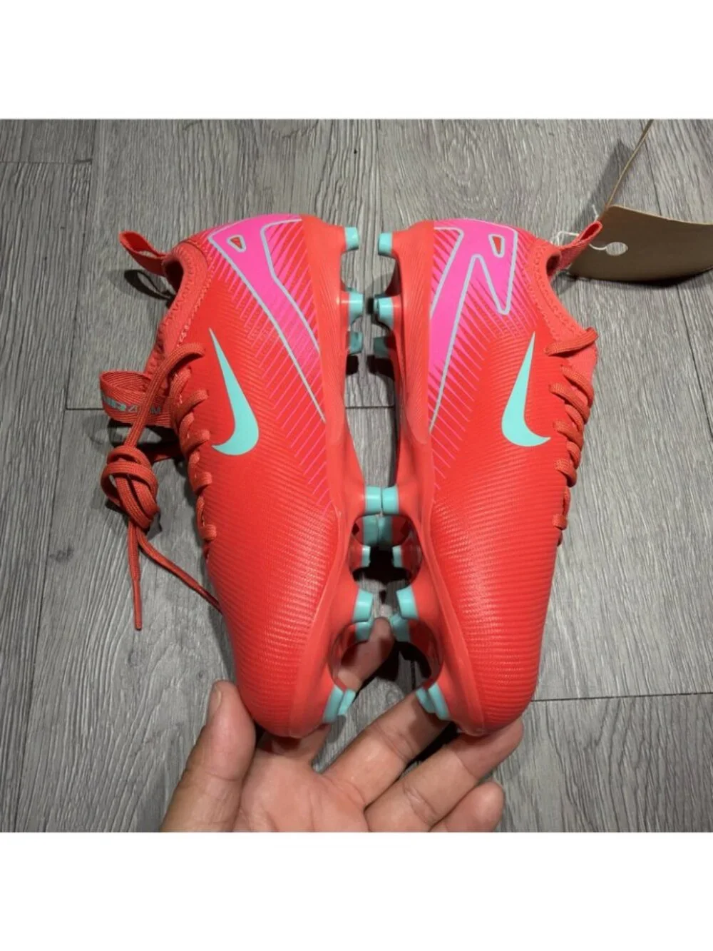 Nike Jr Zoom Vapor 16 Academy FG/MG. FQ8392-800. Size 1.5 Y